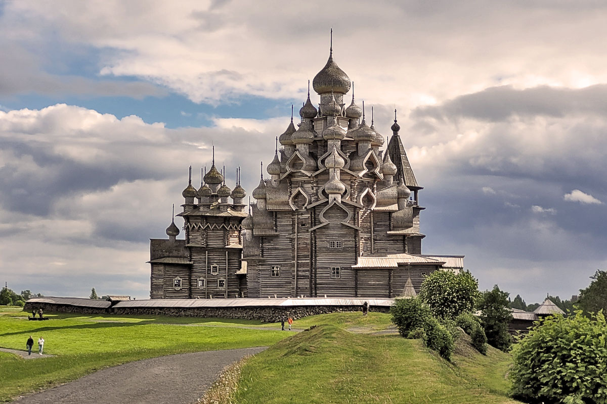 Кижи. Храм Преображения Господня. 
