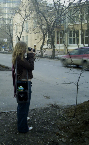 Фотограф девушка, фотик