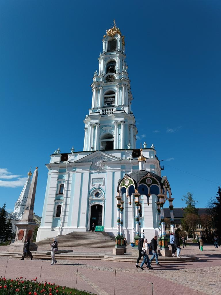 Сергиев Посад. Свято-Троицкая Сергиева лавра. Колокольня. Сергиев Посад Свято-Троицкая Сергиева лавра Колокольня