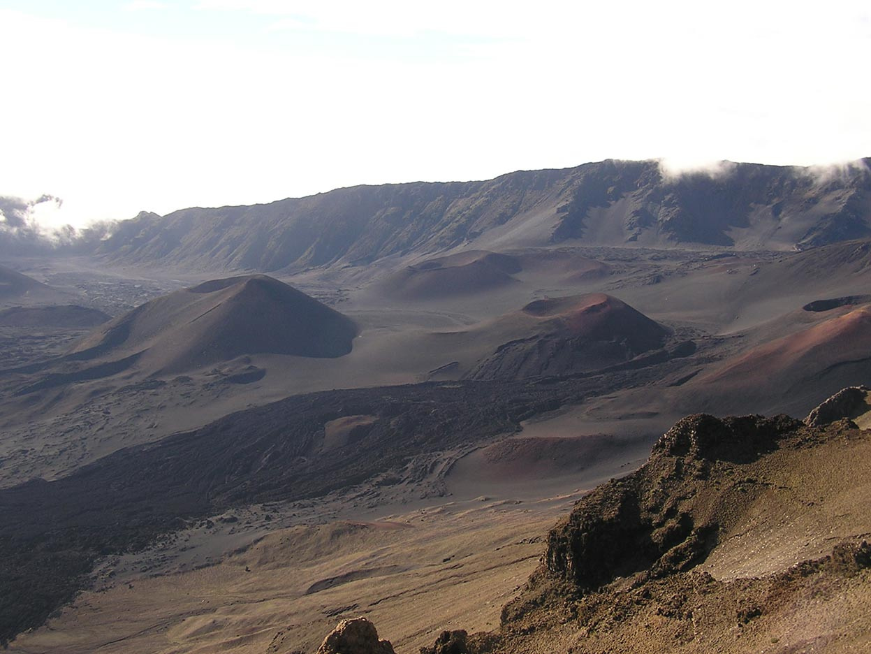Земля 2099 Haelakala вулкан 3055 M Гавайские острова Maui