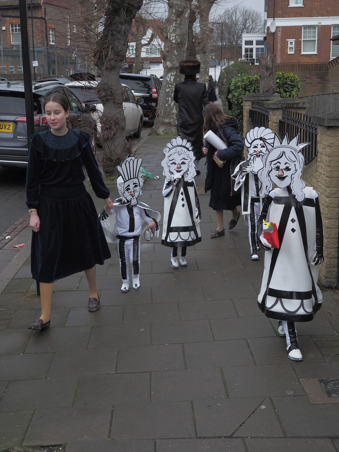 Purim 2023, Stamford Hill, London 