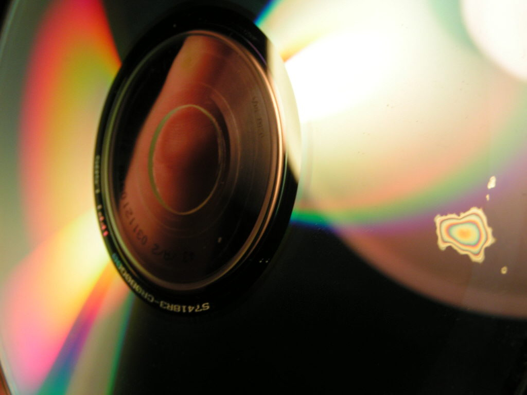 Дискомания CD диск. Радуга. Клякса.
