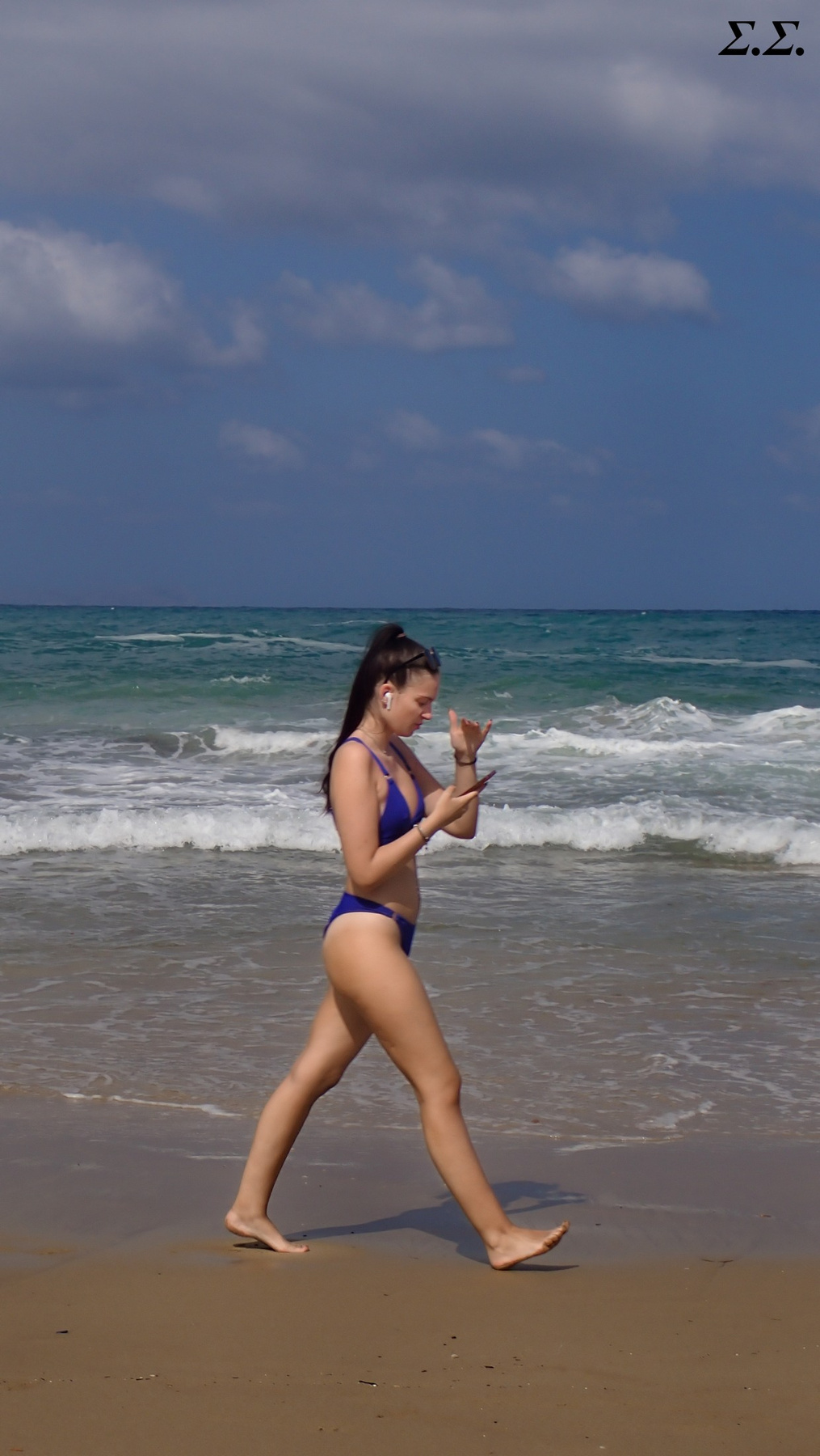 BUSY AT THE BEACH 