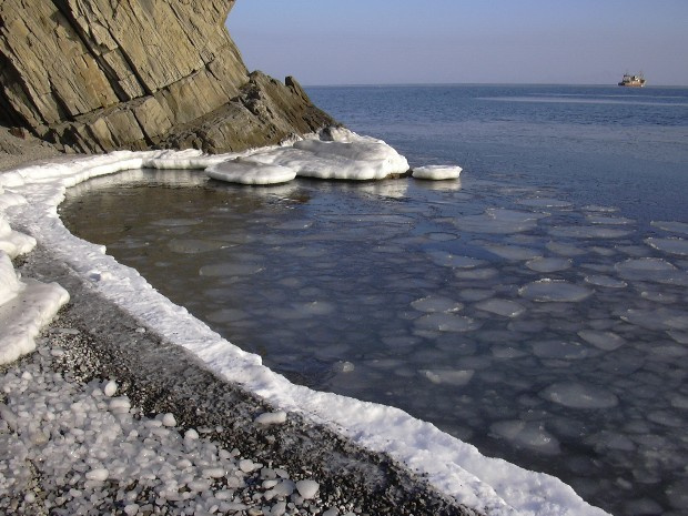 Бухта Соболь. Владивосток море город