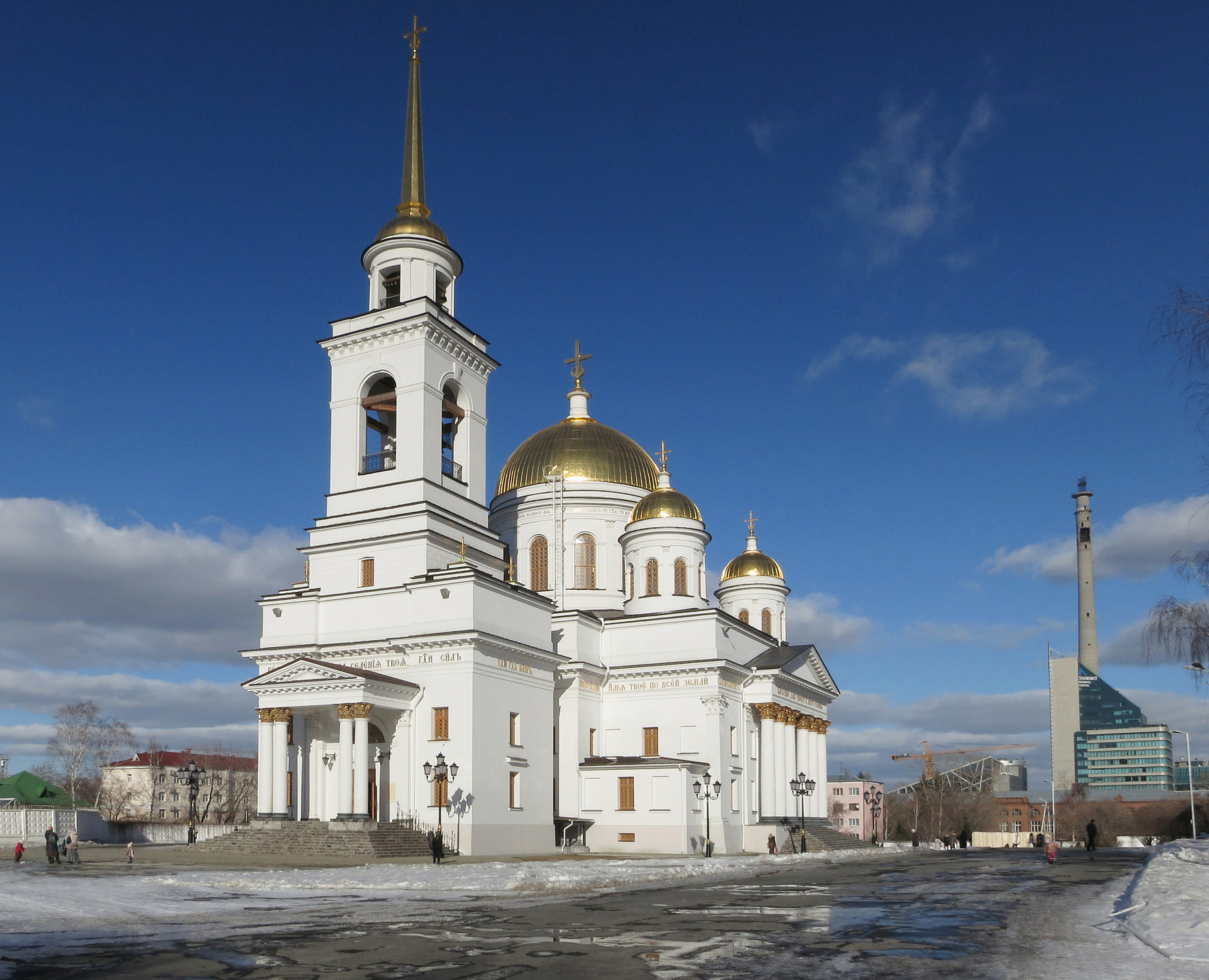 Весенний Александр Невский Екатеринбург собор Александра Невского