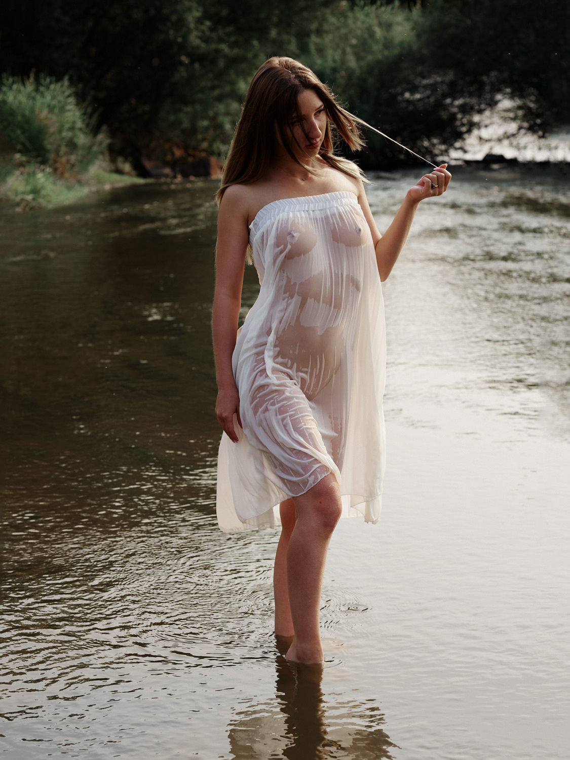 Clear & wet 