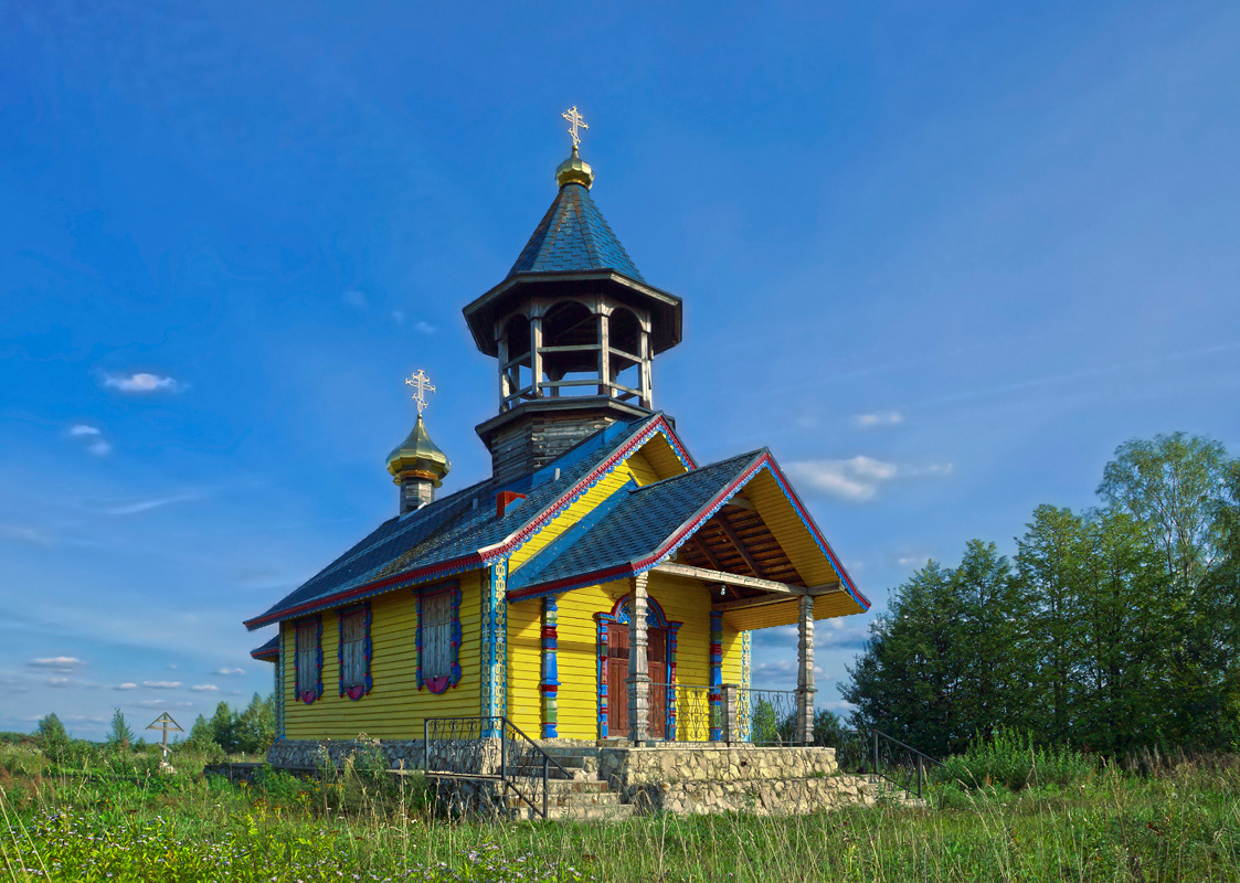 Церковь Покрова Пресвятой Богородицы в селе Семёновском село храм вера