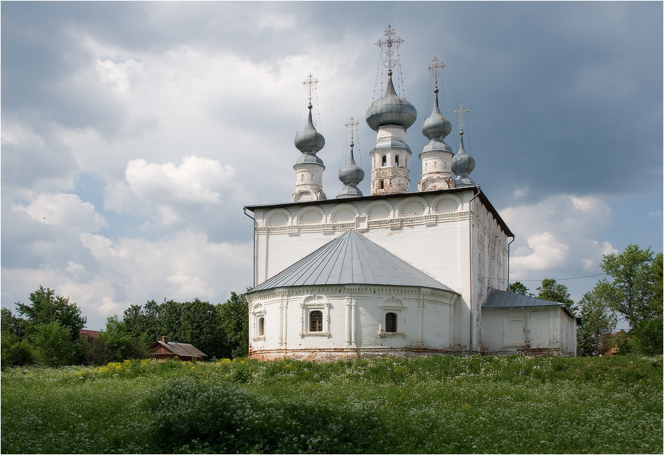 Петропавловская церковь суздаль церковь лето травы