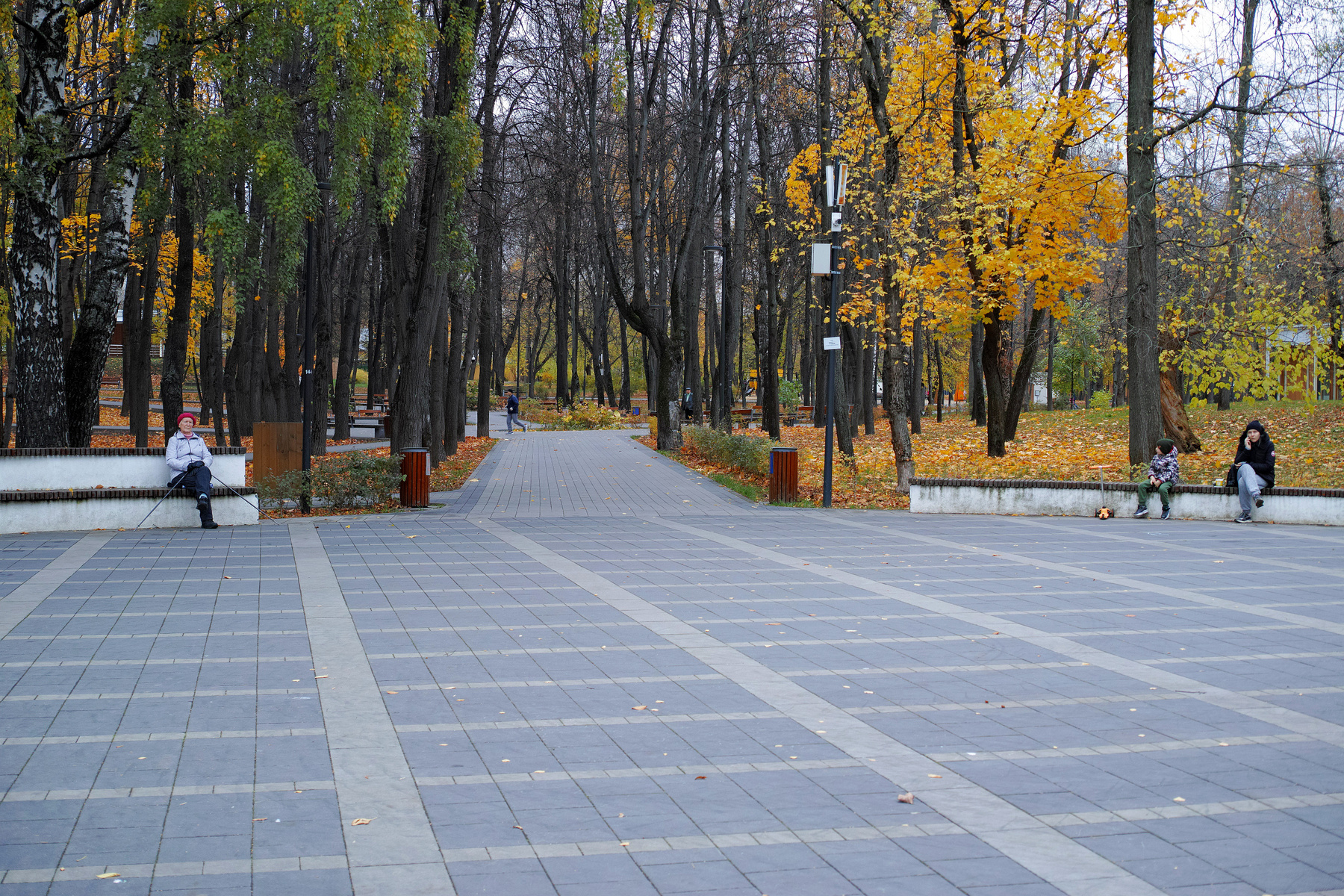 Люблинский парк город Москва парк Люблинский