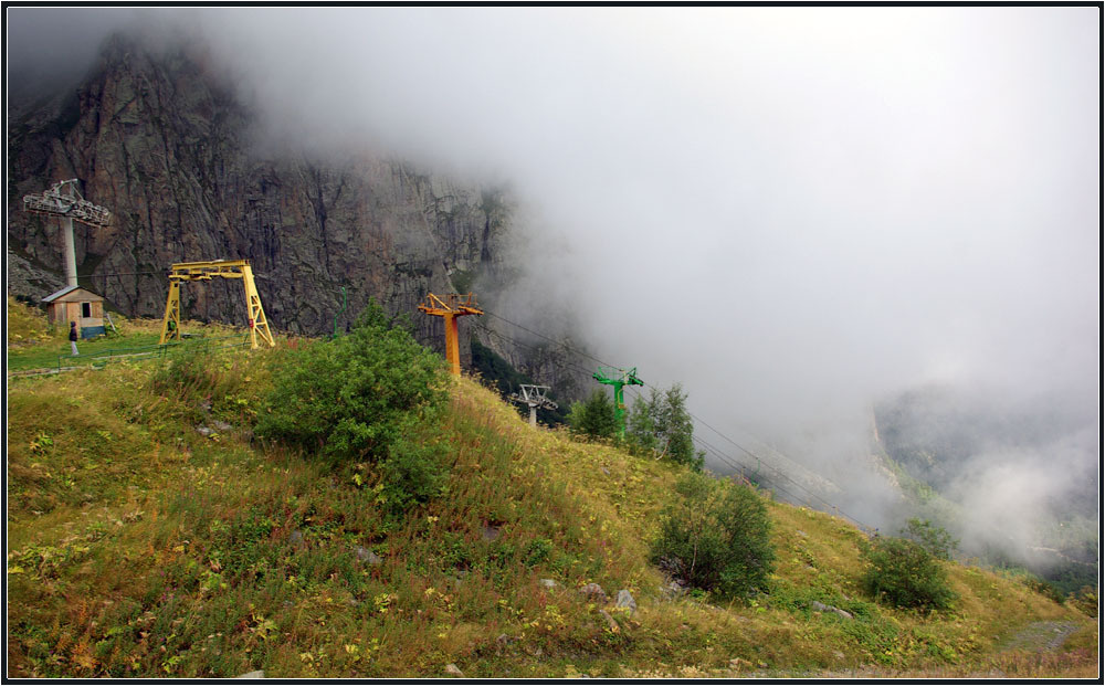 Спуск спуск Цей Осетия