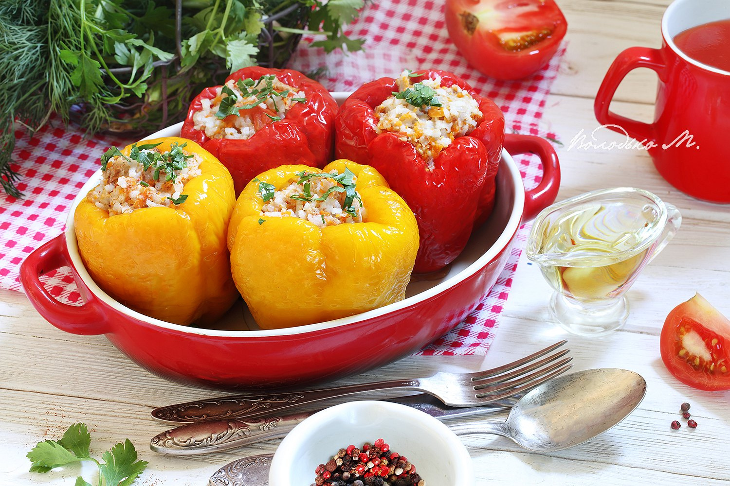 Фаршированные перцы 