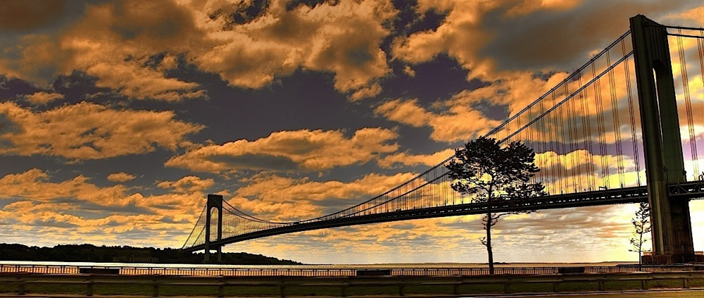 Verrazano Narrows Bridge(New York) 