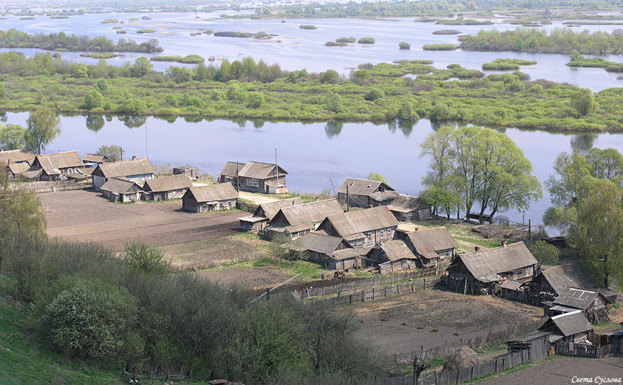 Деревенька русская деревня