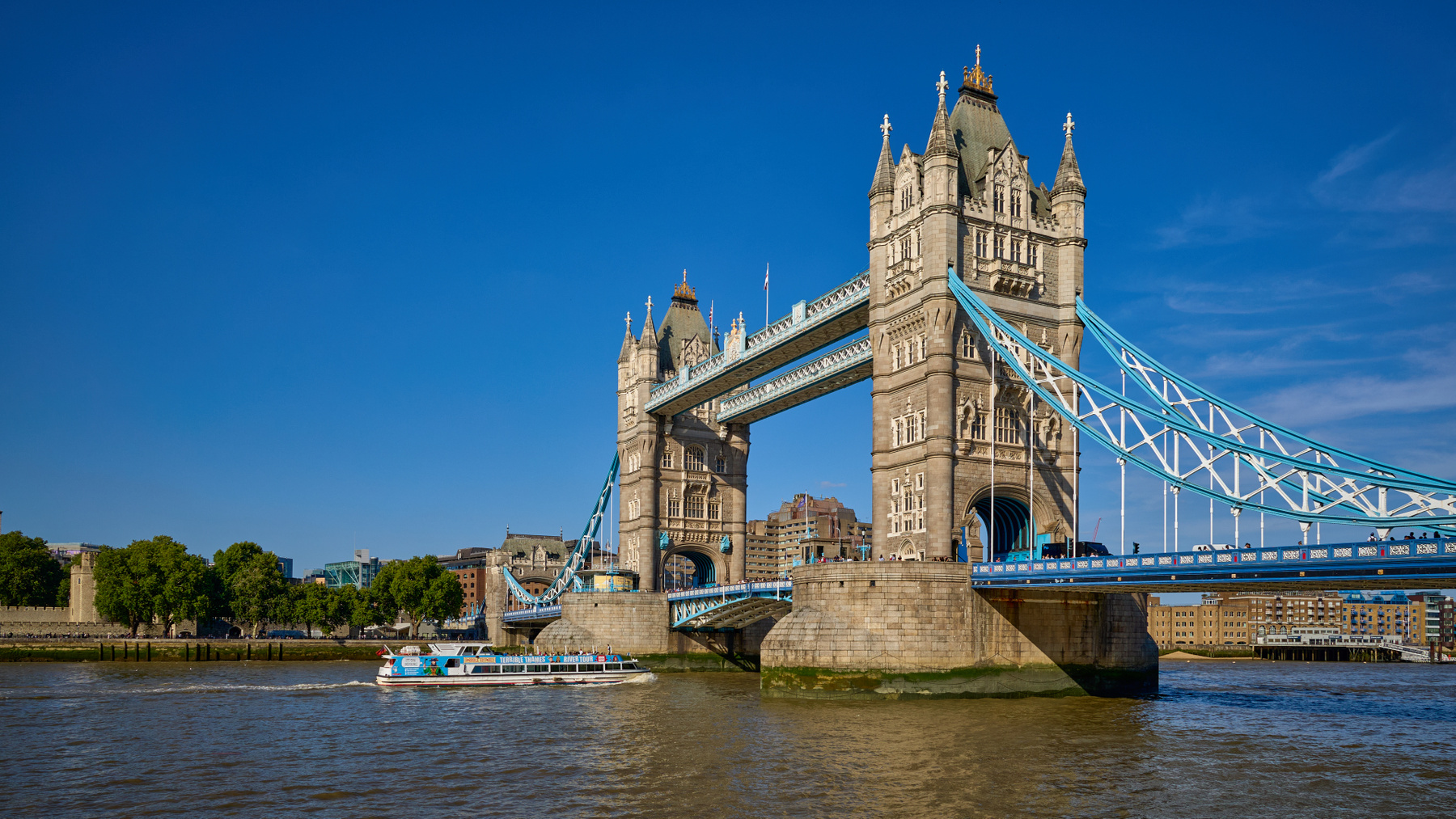 Мост... Британия Лондон Темза Тауэрский мост Tower Bridge