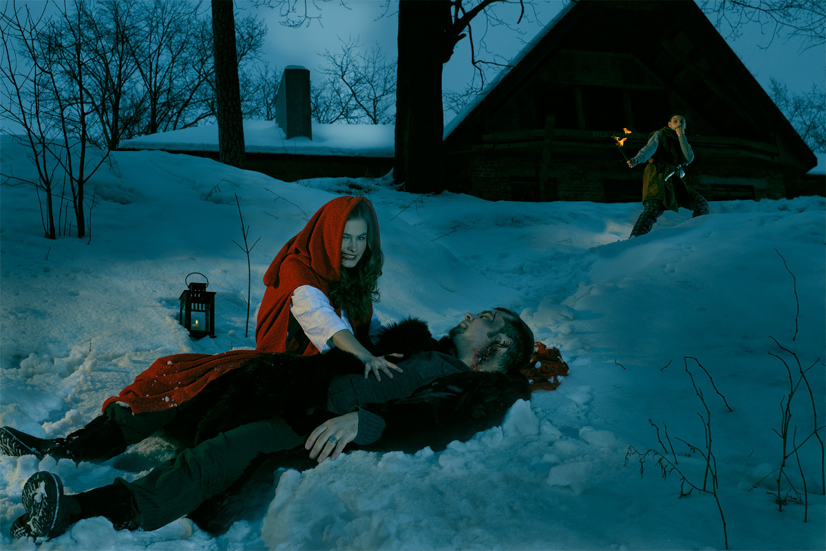 Red Riding Hood: Good always wins. (Красная шапочка: Добро всегда побеждает) 