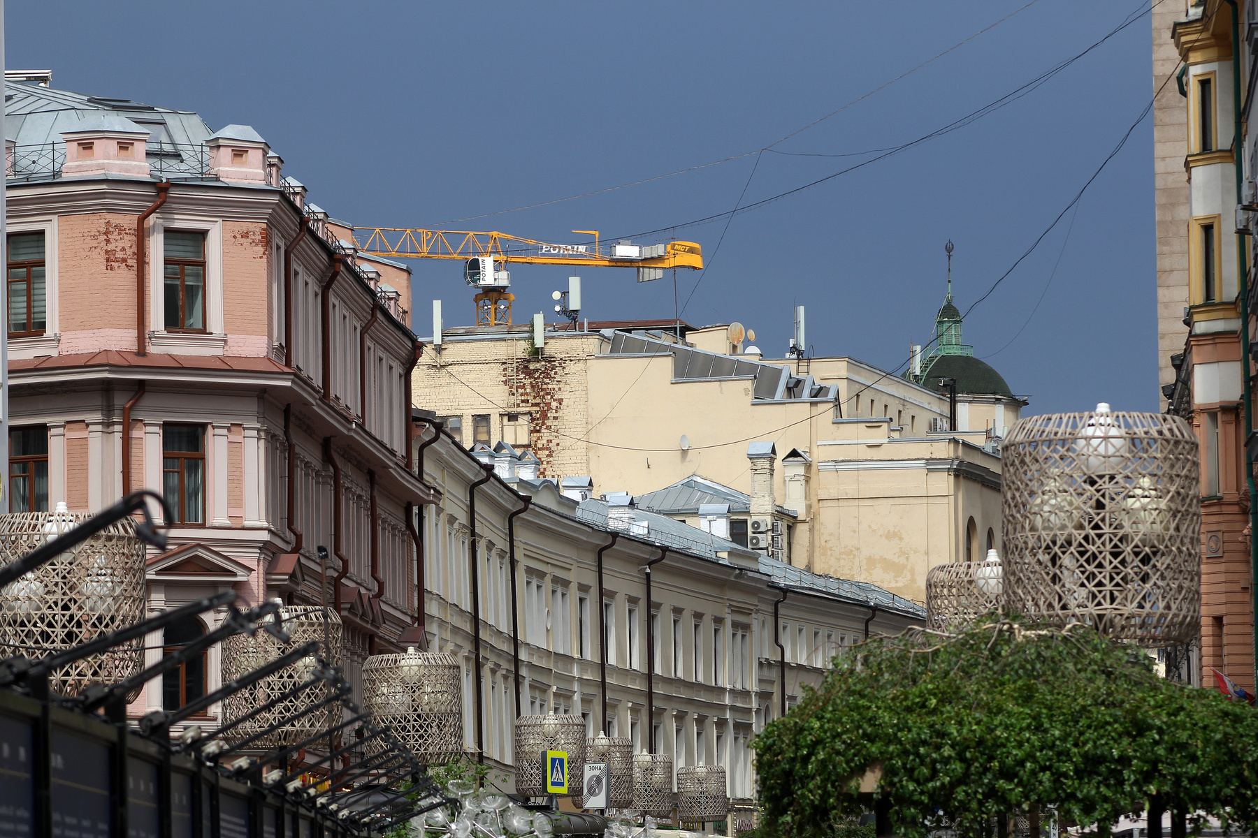 Старый Арбат.  15.07.2025 Москва Город Архитектура