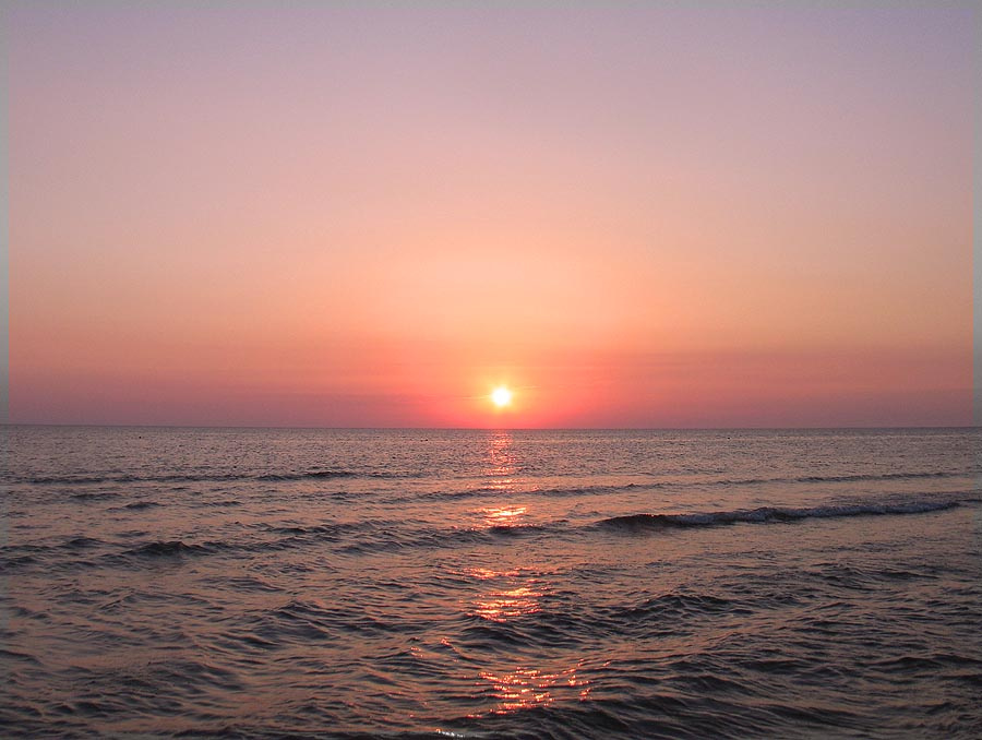 Хочу на море Море Закат Пляж