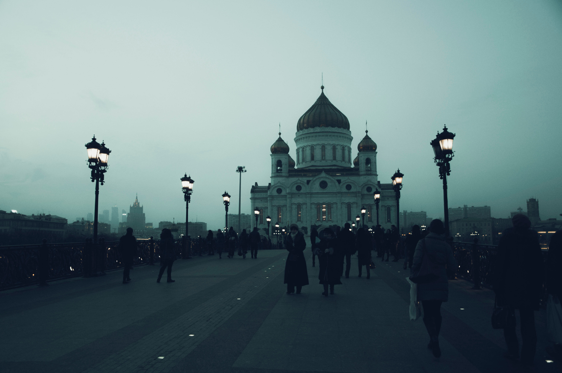 Вечерний храм 