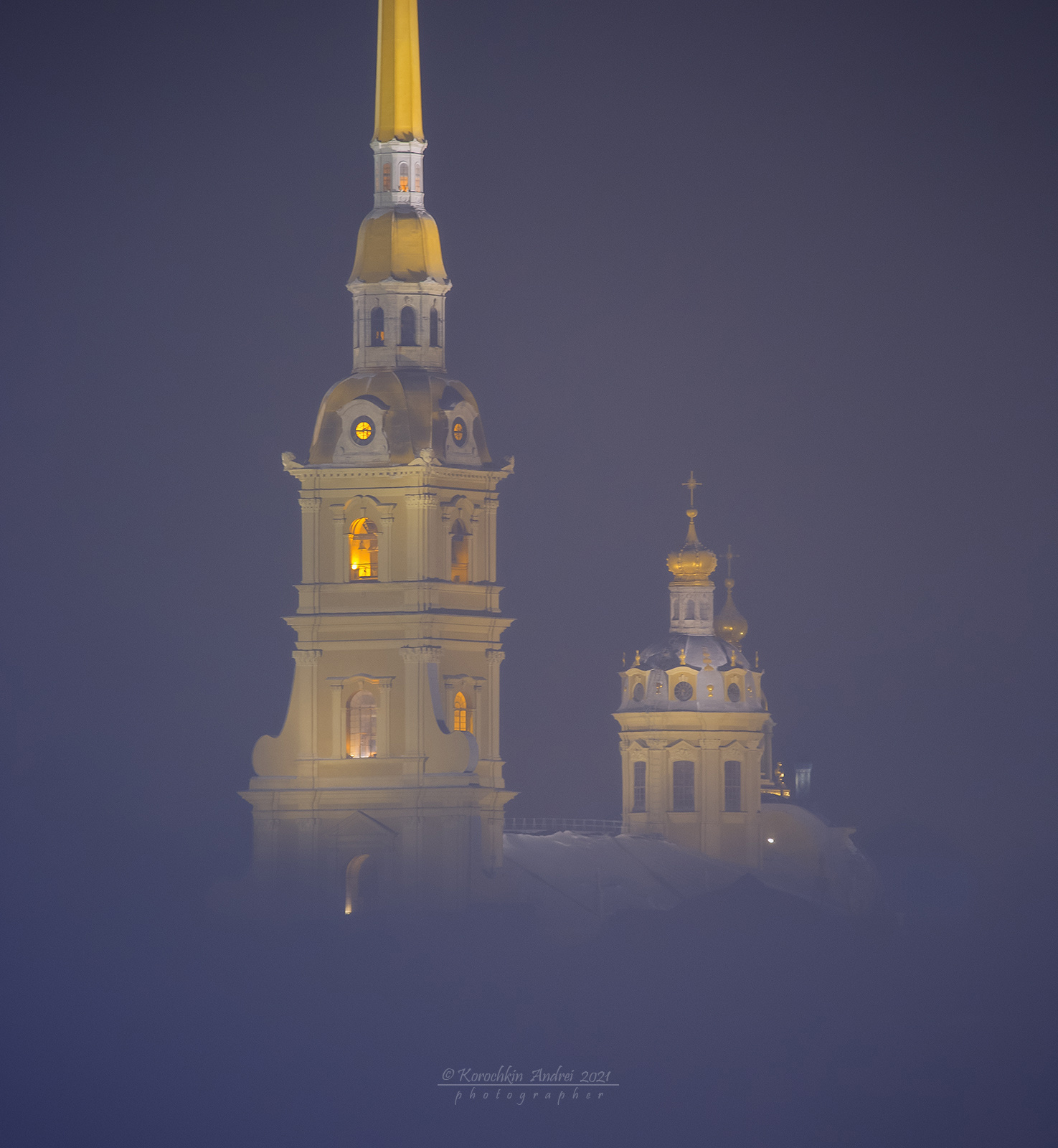 ... в морозном тумане ... 