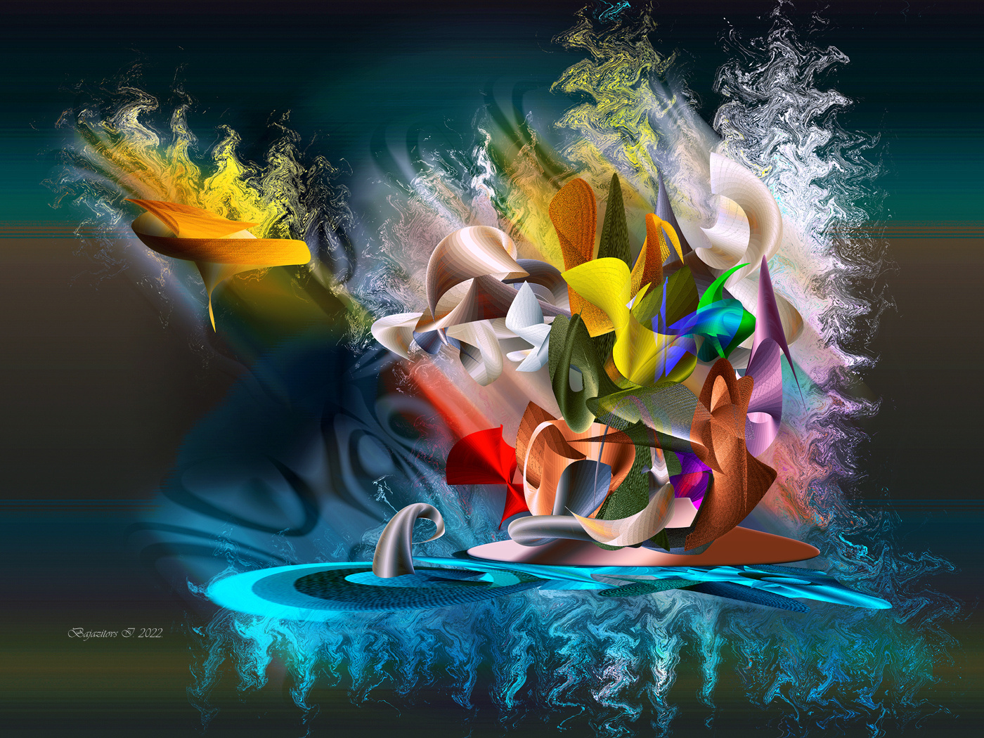Новогодний Пиф-Паф! Art.Deko.Fantasy.Computer.2022