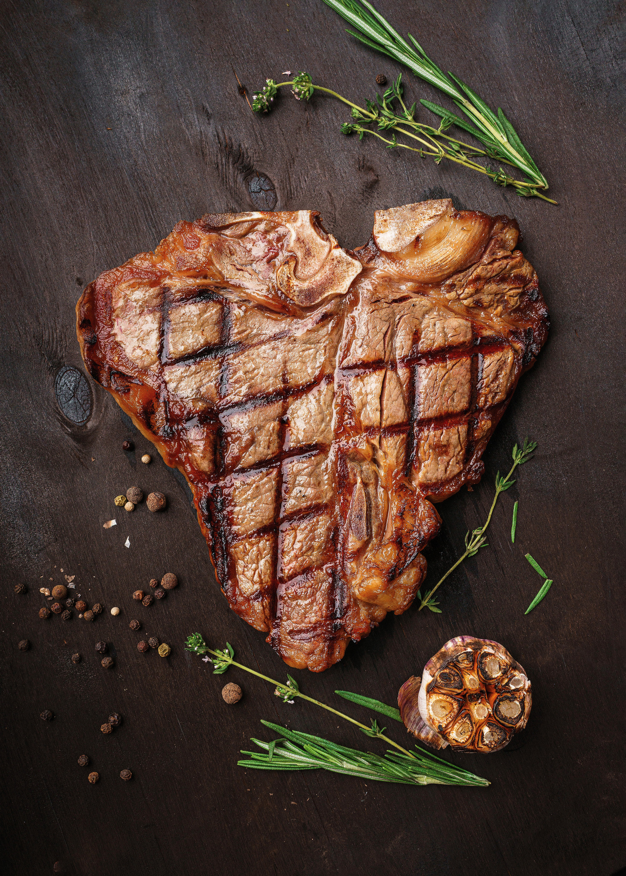 Африка :) стейк t-bone фудфото
