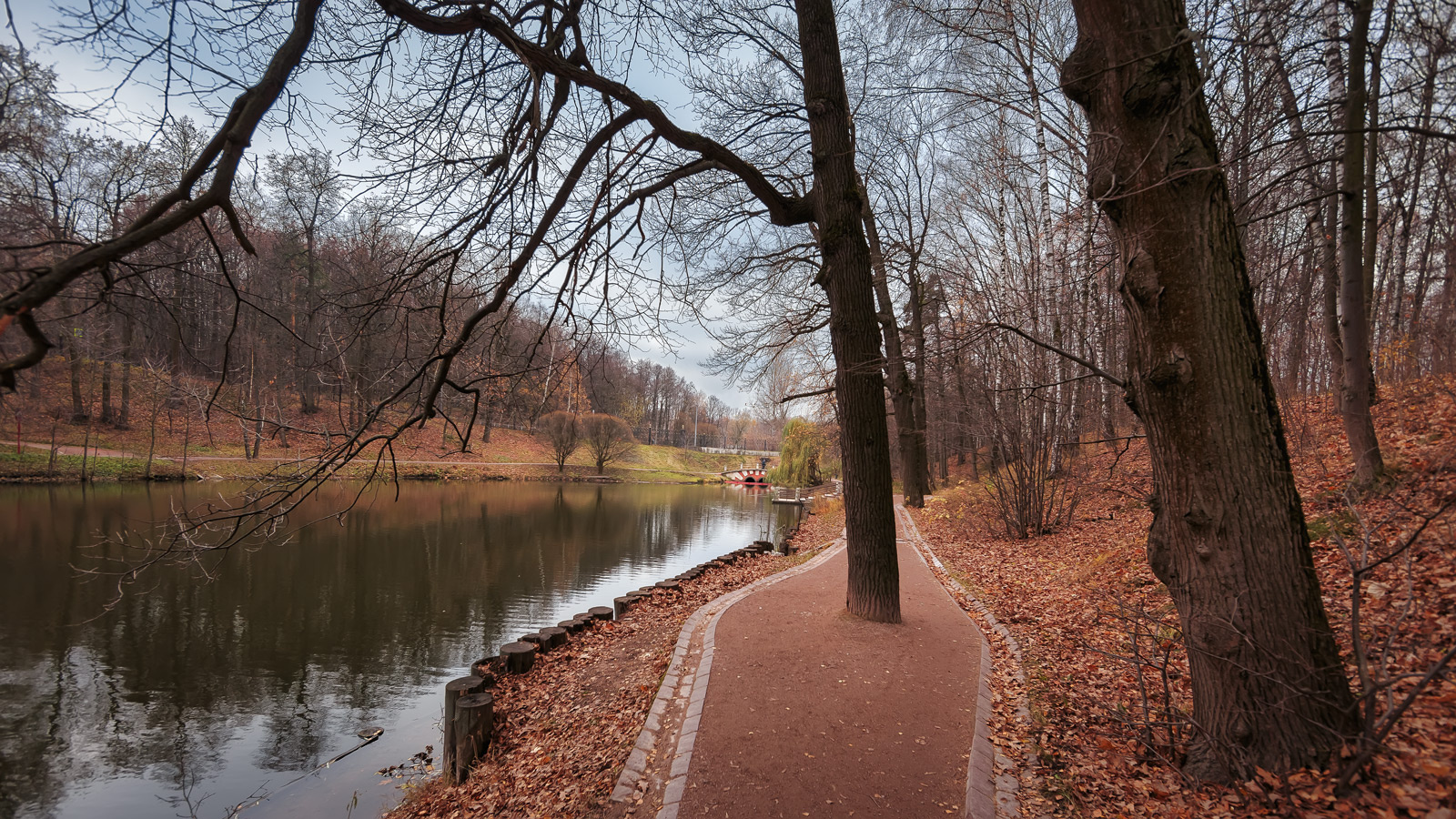 В осеннем парке... парк осень