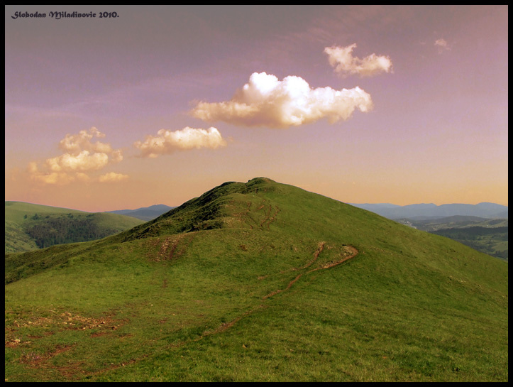 On a Top of a Mauntain Cigota Zlatibor mountain planina