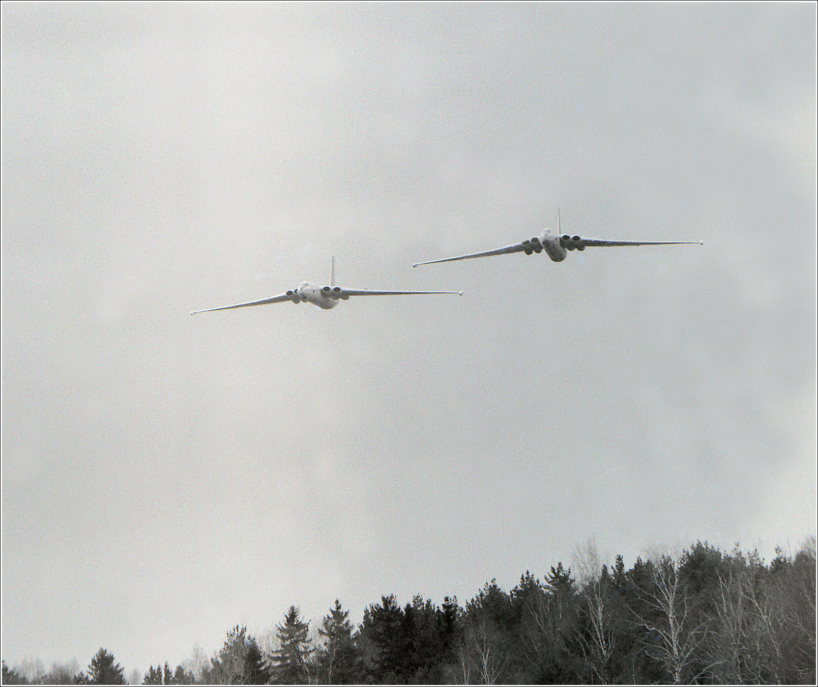 М-3 М-3 авиация самолет полет Кубинка 1992 апрель