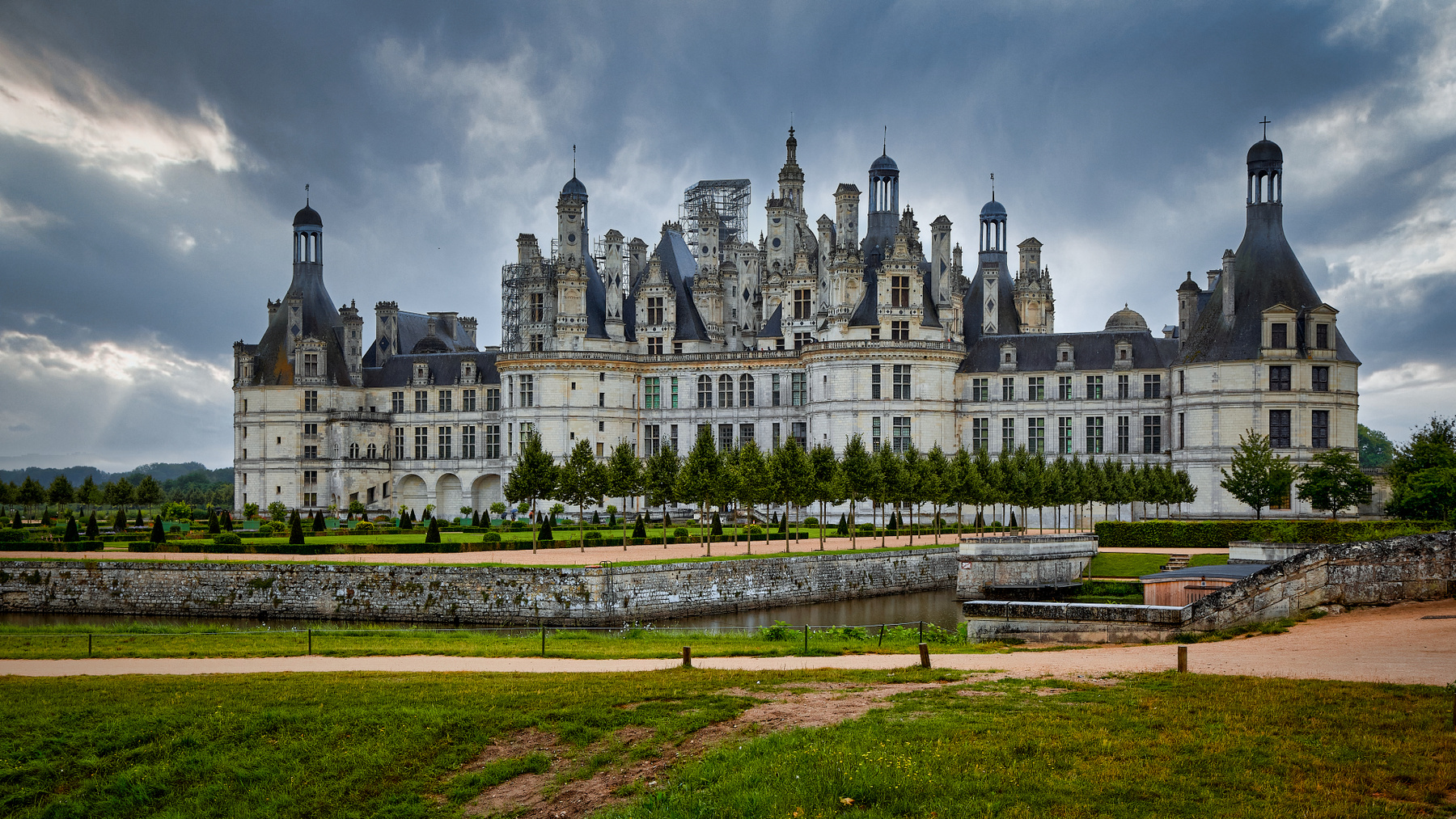 Замки Луары. Шамбор... Франция Замки Луары Замок Шамбор Château de Chambord