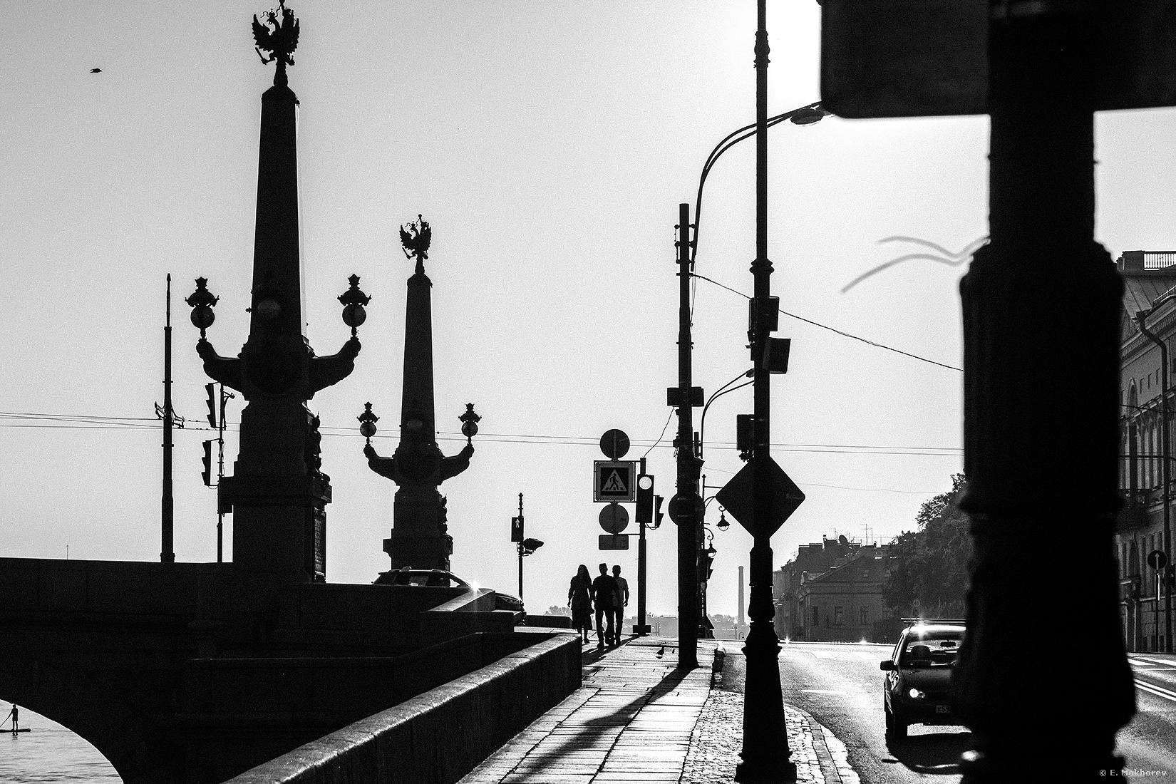 У Троицкого моста. С-Пб., июль 2025. Mokhorev
