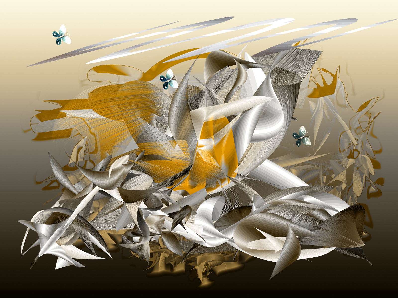 Весенние зарисовки. Art.Deko.Fantasy.Computer.2022