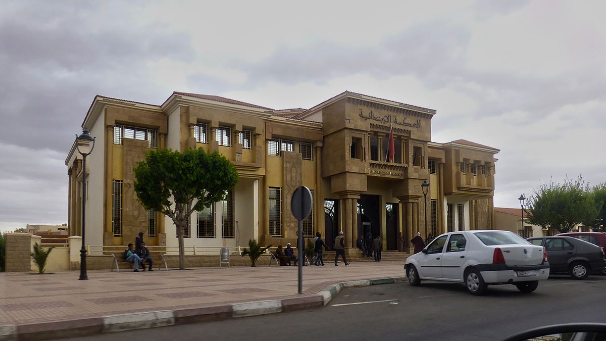 трибунал первой инстанции Марокко Morocco Мидельт Midelt суд здание
