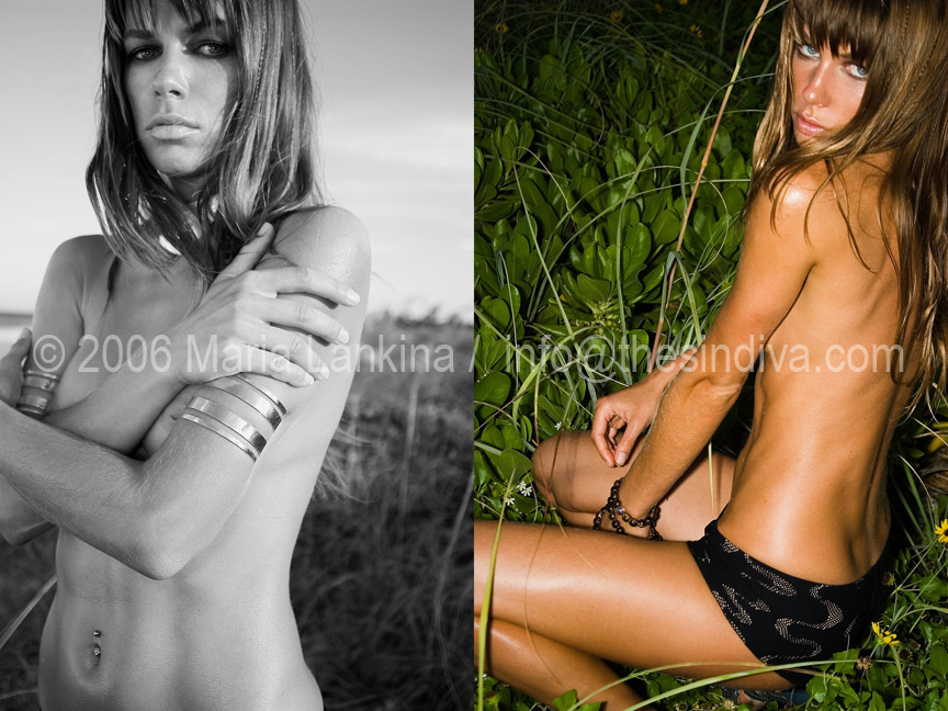 Magda in the grass    /    Магда в Траве трава голенькая девушка bronzed girl