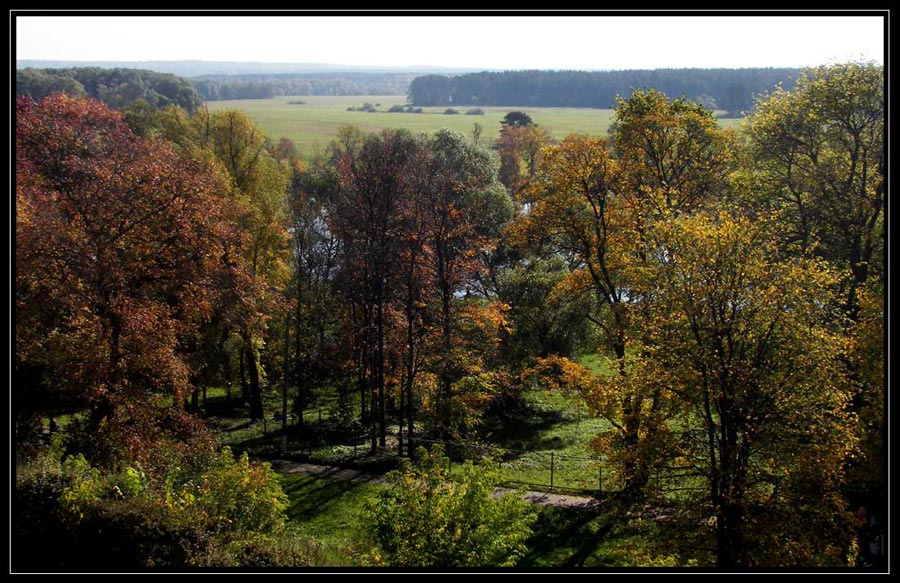 Indian summer осень бабье лето Архангельское пейзаж