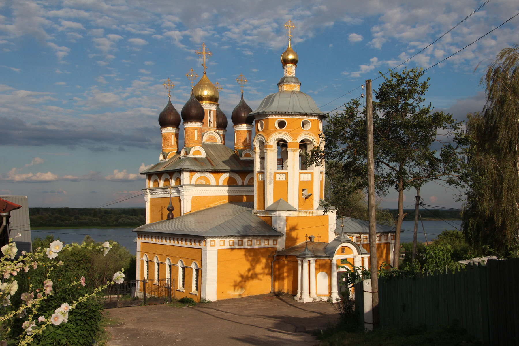 Церковь Николы Мокрого церковь Муром лето вечер