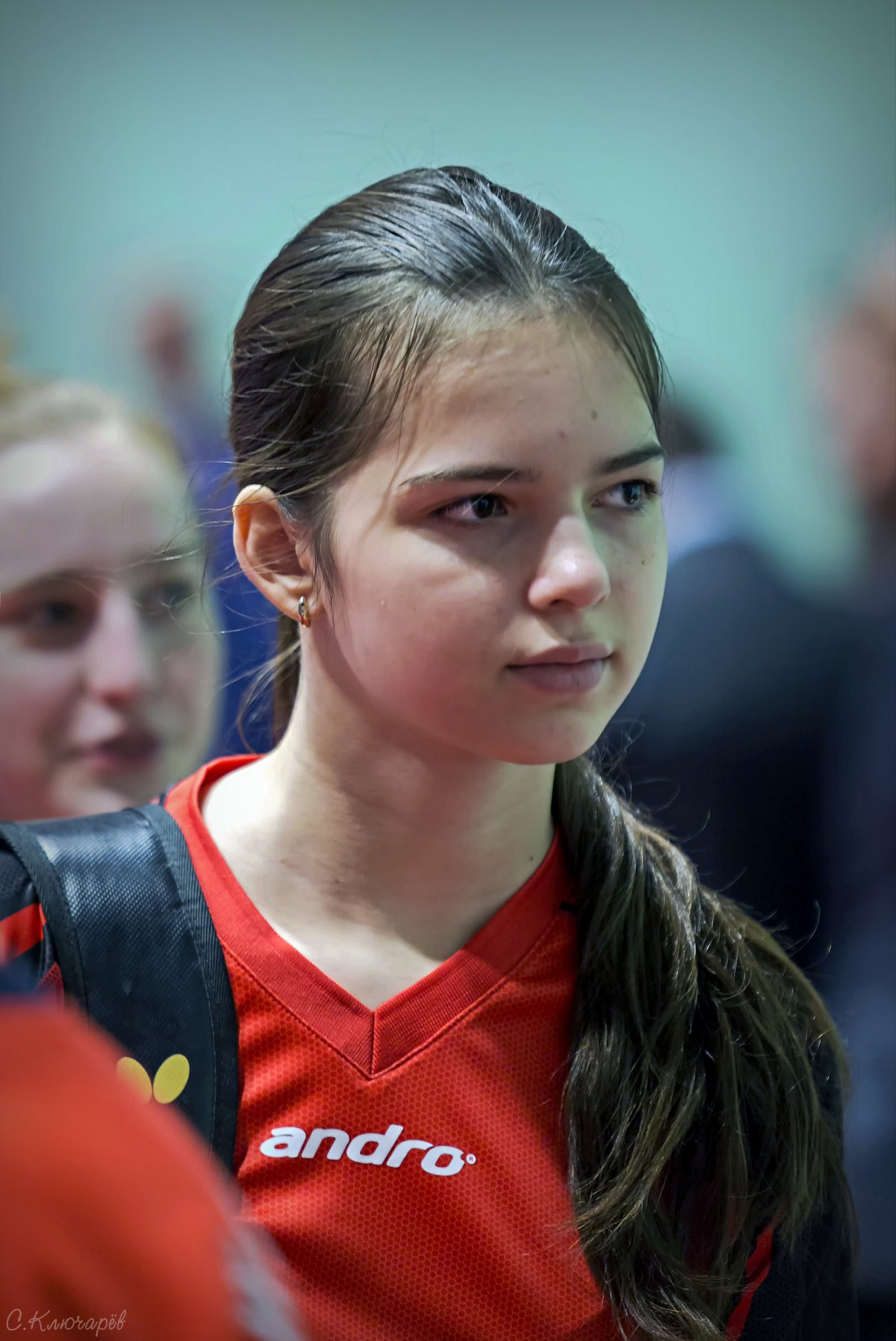 Милена. настольный теннис пинг-понг спорт table tennis ping-pong sport girl