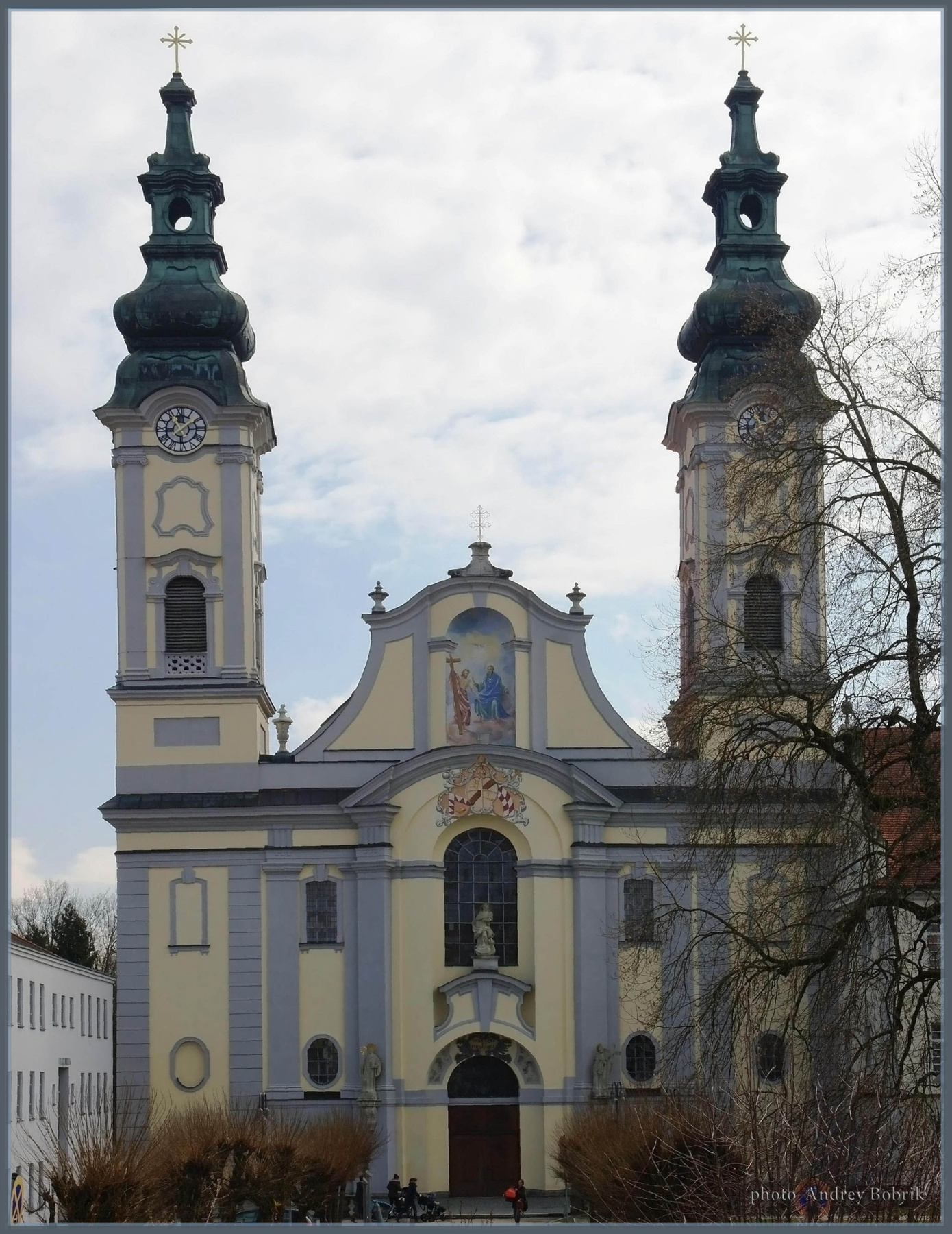 Главный храм Германия Нижняя Бавария монастырь Фюрстенцель