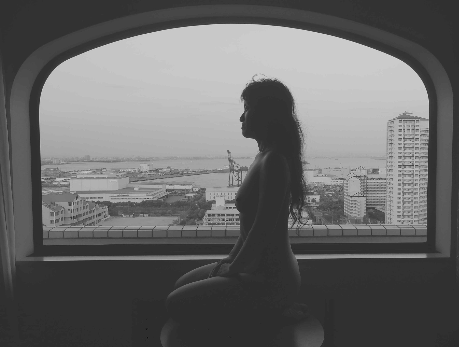 *Вид из отеля в Кобе,Япония* НЮ 18 Эротика