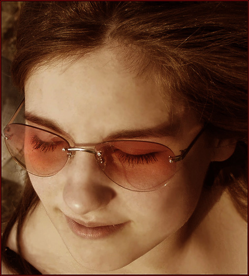 black'n'white Sneg... снег черное белое девушка очки girl black and white snow glasses eyeglass
