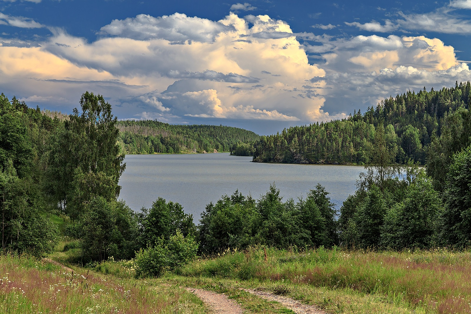 озеро Куореярви озеро, Куореярви, Карелия