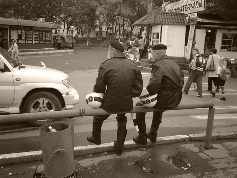 Плохая примета / Bad sign утро милиция переход