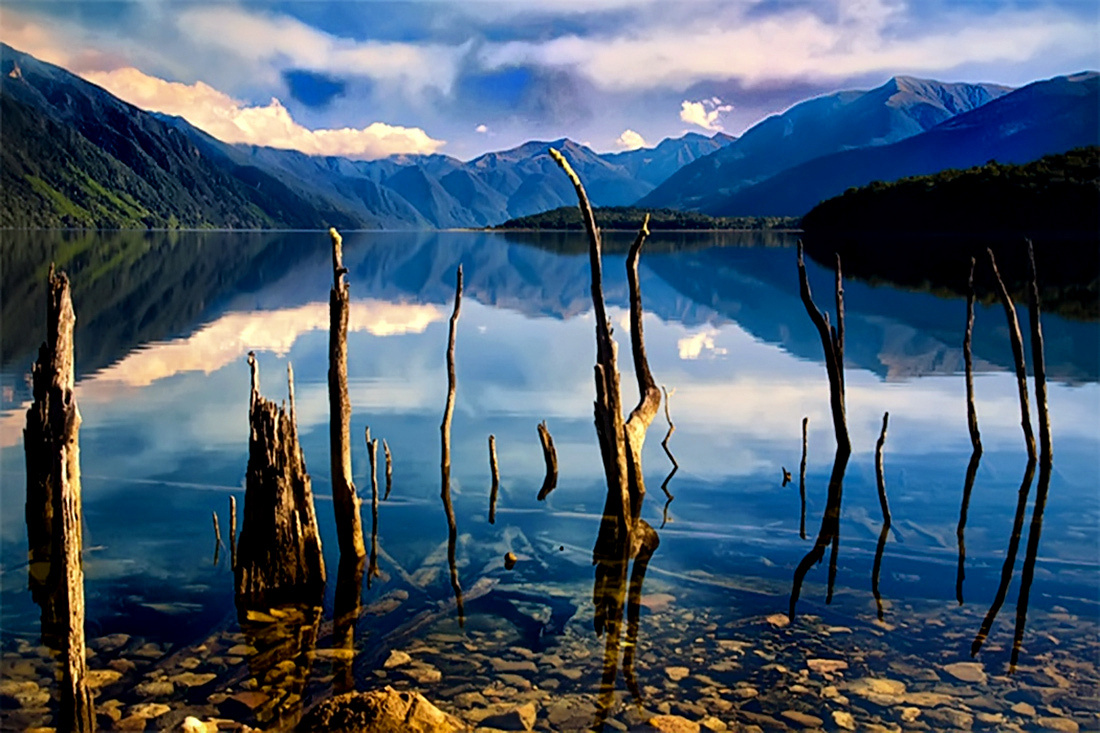 Национальный парк Fiordland, Новая Зеландия 