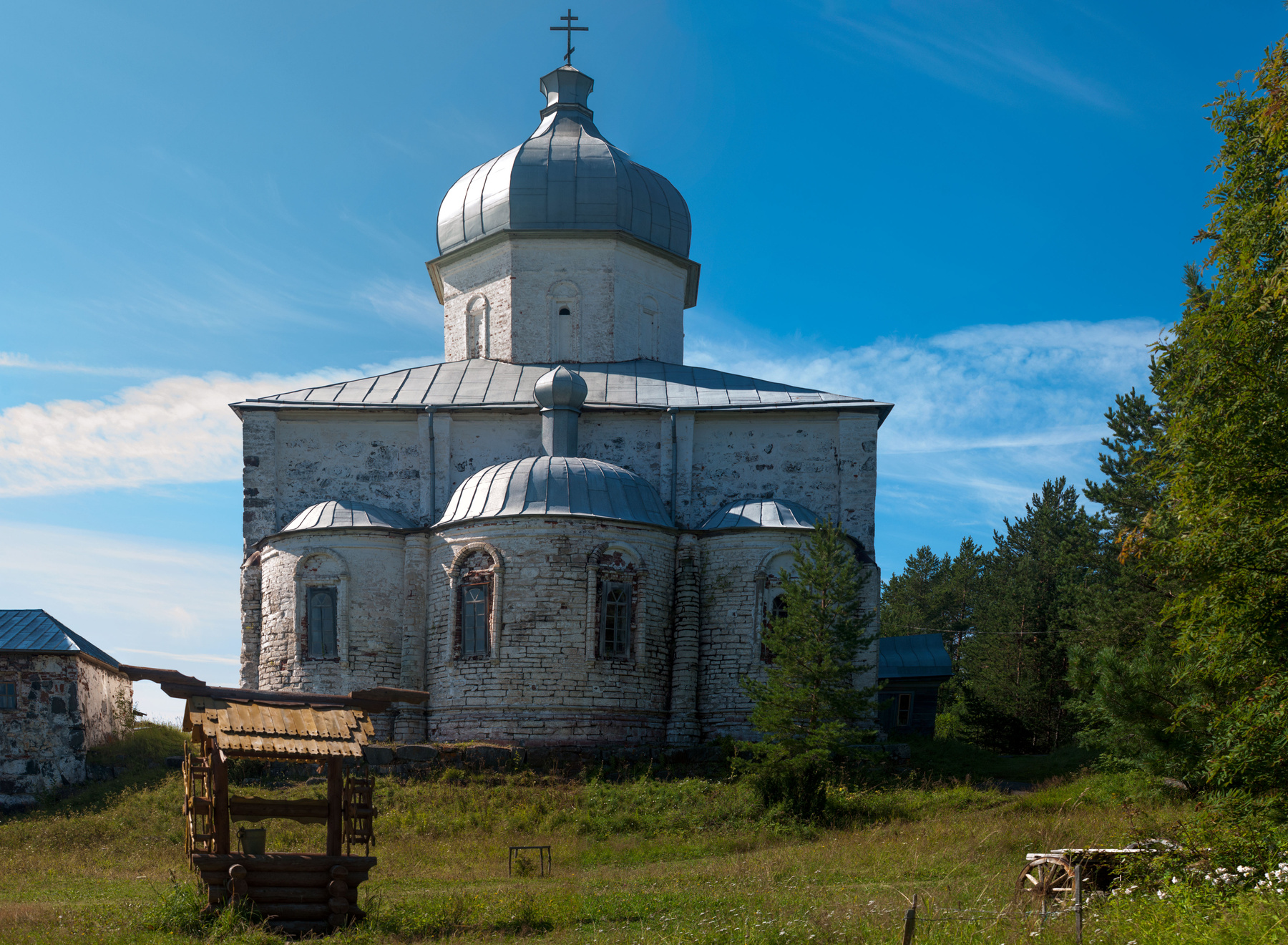Монастырь Кий острове кий остров монастырь белое море онежский крестный
