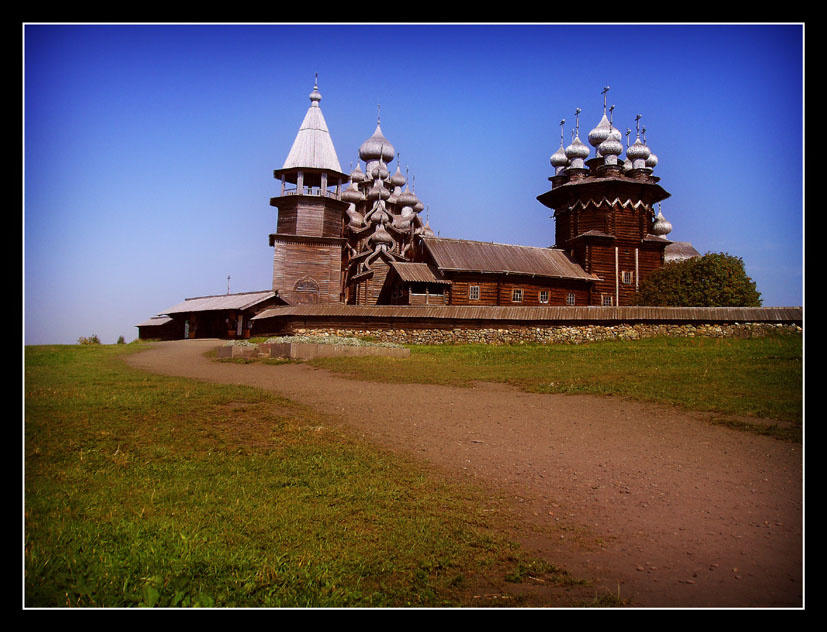 Кижский погост Кижи, Карелия, кижский погост, церковь