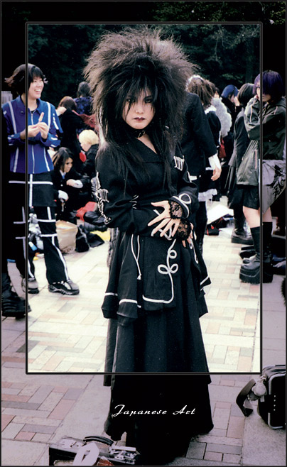 Harajuku Fashion#1 - Баба-Ёжка (modern version) Токио улица незнакомка