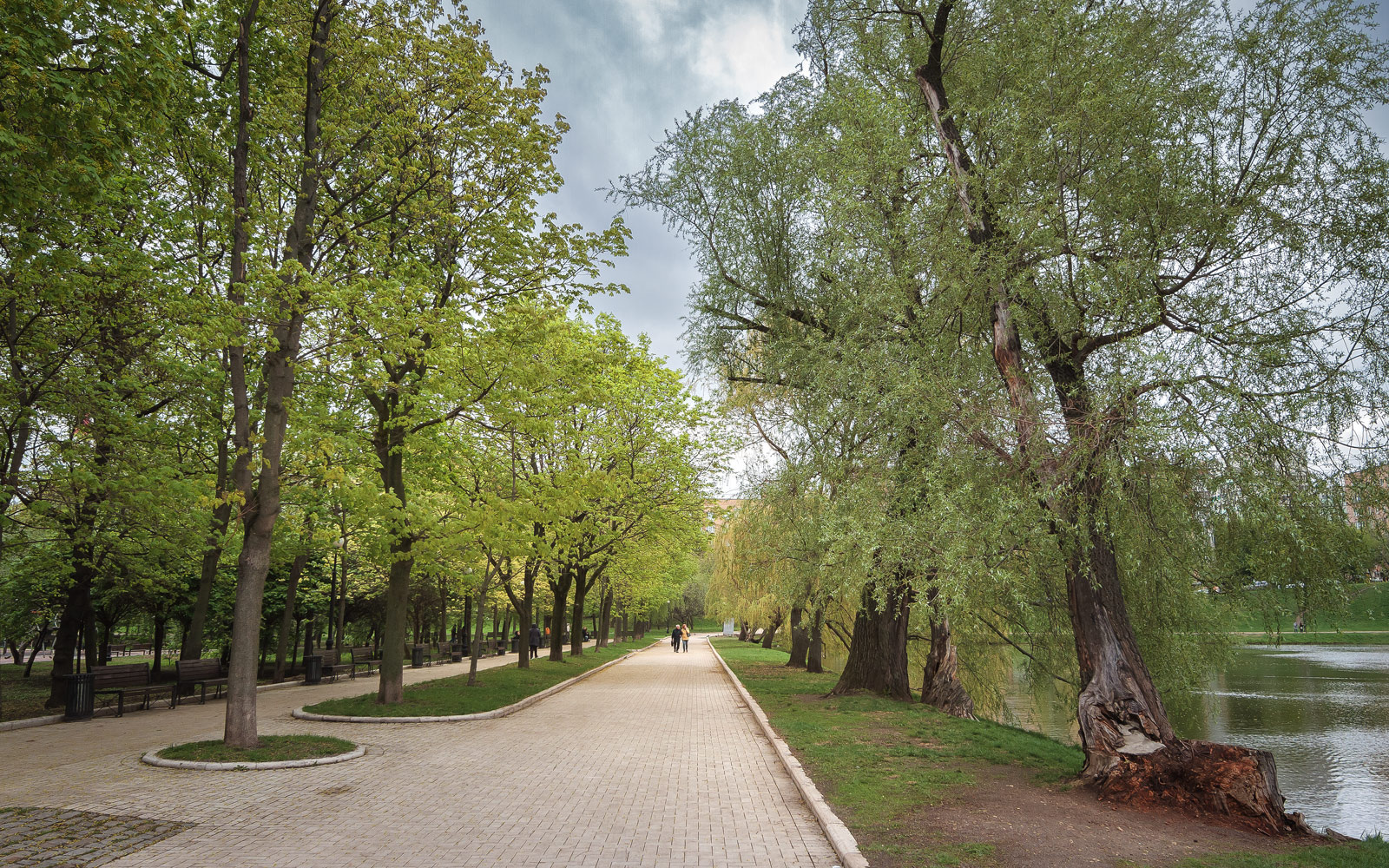 В весеннем парке... парк весна