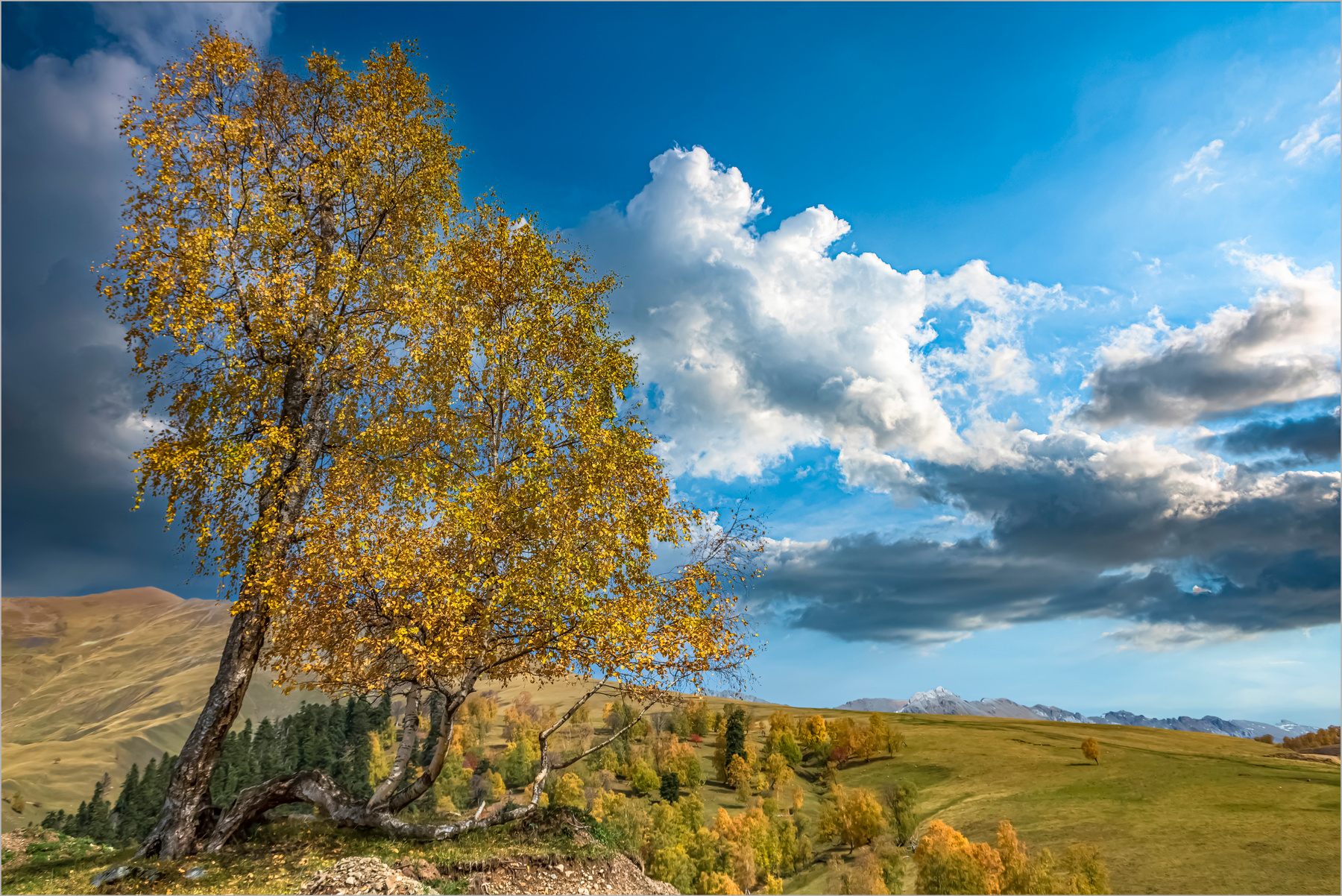 Осень на Кавказе природа