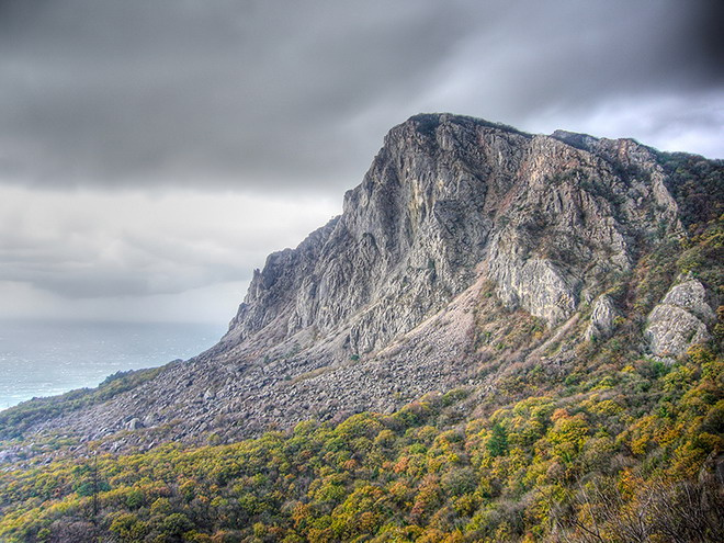 9 вал гора, hdr