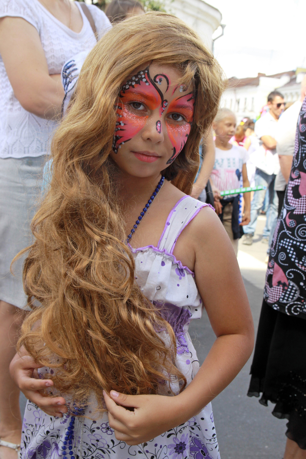 Златовласка  девочка