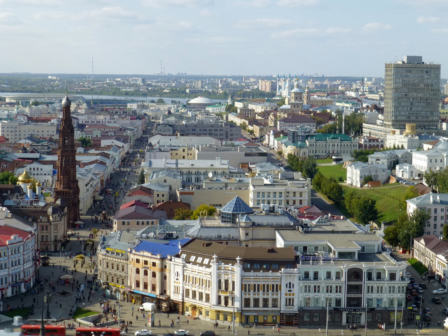 Казань с высоты казань